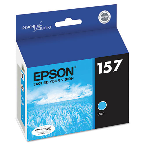 T157220 (157) UltraChrome K3 Ink, Cyan-(EPST157220)