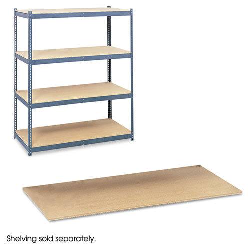 Particleboard Shelves for Steel Pack Archival Shelving, 69w x 33d x 84w, Box of 4-(SAF5261)