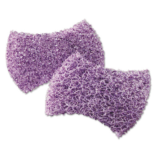 Purple Scour Pad 2020, 2.8 x 4.5 x 1.2, Purple, 24/Carton-(MMM59033)