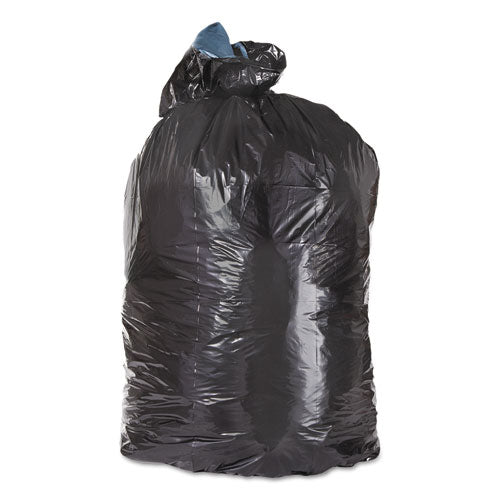 Low-Density Can Liners, 33 gal, 1.6 mil, 23" x 39", Black, 100/Carton-(TRNML3339X)