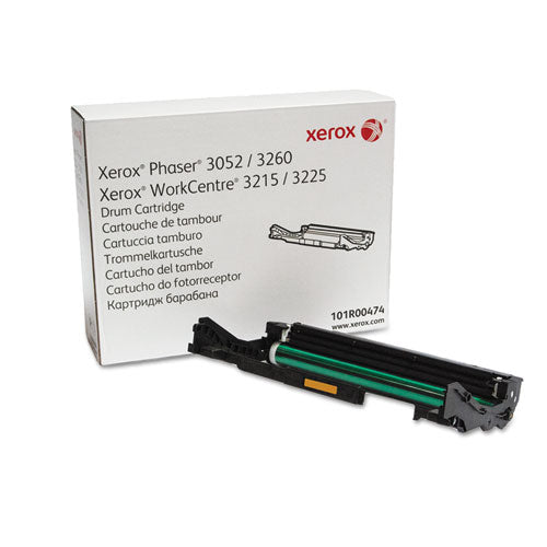 101R00474 Drum Unit, 10,000 Page-Yield, Black-(XER101R00474)
