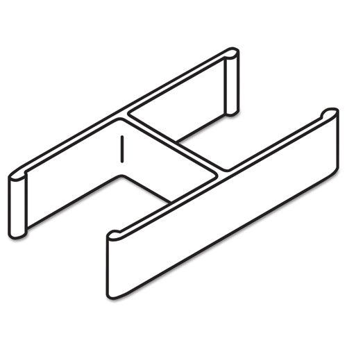 Verse Quick Connect 180 Degree Connecting Hardware, Gray, 2/Pack-(BSXQC180GY)