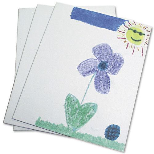 Canvas Panel, 12 x 9, 0.13 Thick, White, 3/Pack-(CKC6052)