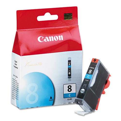 0621B002 (CLI-8) Ink, Cyan-(CNMCLI8C)