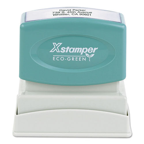 Custom Message Stamp, Pre-Inked, N12, 2 x 1-(XST1XPN12)