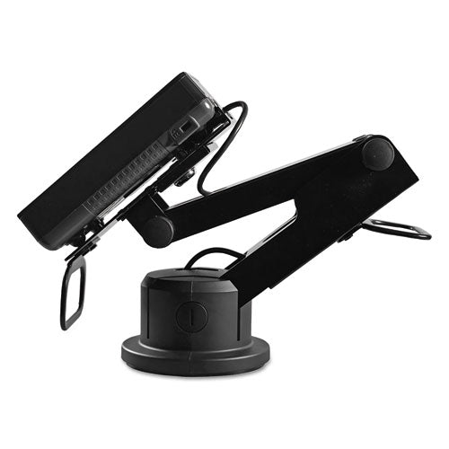 Wheelchair Accessible Mount for Verifone MX800 Family, 142 Deg. Rotation, 60 Deg. Tilt, 240 Deg. Pan, Black, Supports 2.2 lb-(MMFPSL80W204)