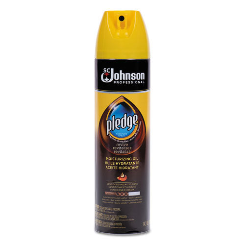 Furniture Polish, Revive Moisturizing Oil, 14.2 oz Can, 6/Carton-(SJN697264)