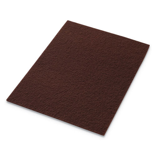 EcoPrep EPP Specialty Pads, 28 x 14, Maroon, 10/Carton-(AMF42071428)