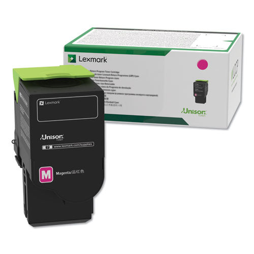 C241XM0 Return Program Extra High-Yield Toner, 3,500 Page-Yield, Magenta-(LEXC241XM0)