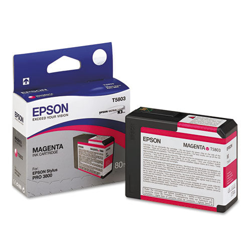 T580300 UltraChrome K3 Ink, Magenta-(EPST580300)