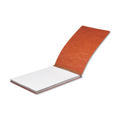 Pressboard Report Cover with Tyvek Reinforced Hinge, Two-Piece Prong Fastener, 3" Capacity, 11 x 17, Red/Red-(ACC47078)