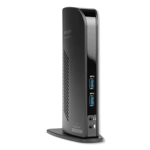 USB 3.0 Docking Station with DVI/HDMI/VGA Video, 1 DVI and 1 HDMI Out-(KMW33972)