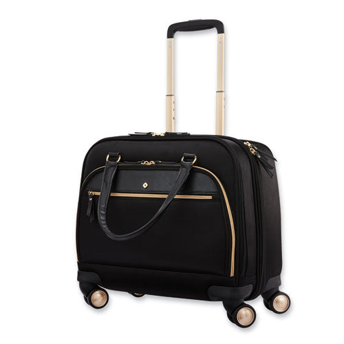 Mobile Solution Mobile Office Case, Fits Devices Up to 15.6", Nylon, 16.5 x 7 x 15.5, Black-(SML1281671041)