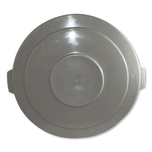 Advanced Gator Lids, for 55 gal, Flat-Top, 26.4" Diameter, Gray-(IMP77563)