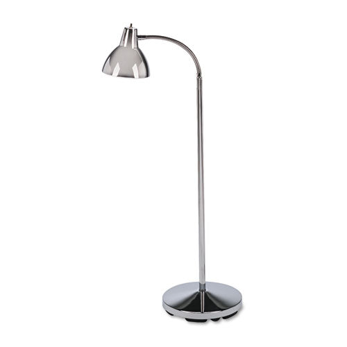Classic Incandescent Exam Lamp, Three Prong, 10w x 10d x 74h, Stainless Steel-(MIIMDR721010)