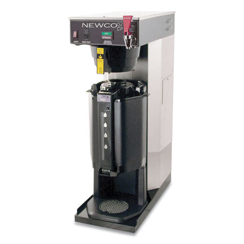 ACE-TS Telescoping Plumbed-In Coffee Brewer, 12-Cup, Stainless Steel/Black-(NWC105600)