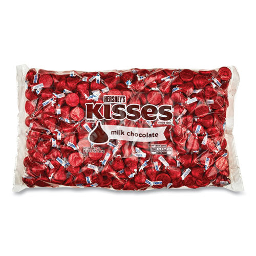 KISSES, Milk Chocolate, Red Wrappers, 66.7 oz Bag, Ships in 1-3 Business Days-(GRR24600083)