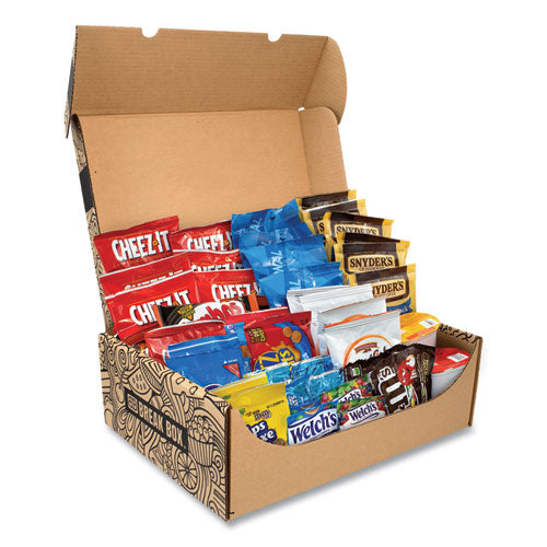 Party Snack Box, 45 Assorted Snacks, Ships in 1-3 Business Days-(GRR700S0003)