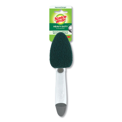 Soap-Dispensing Dishwand, 2.5 x 9.5, Yellow/Green, 4/Carton-(MMM6504)