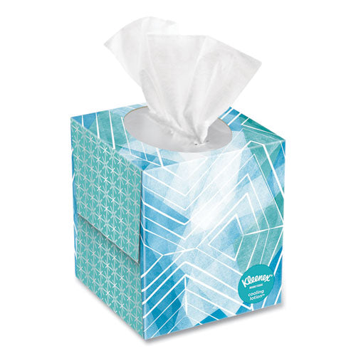 Cool Touch Facial Tissue, 2-Ply, White, 45 Sheets/Box, 27 Boxes/Carton-(KCC50140)