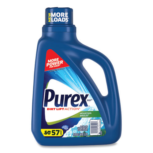 Liquid Laundry Detergent, Mountain Breeze, 75 oz Bottle, 6/Carton-(DIA06094CT)