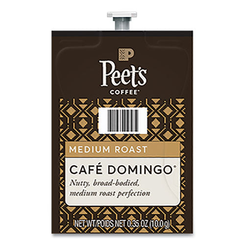FLAVIA Ground Coffee Freshpacks, Cafe Domingo Blend, 0.35 oz Freshpack, 76/Carton-(PEELPC00262)
