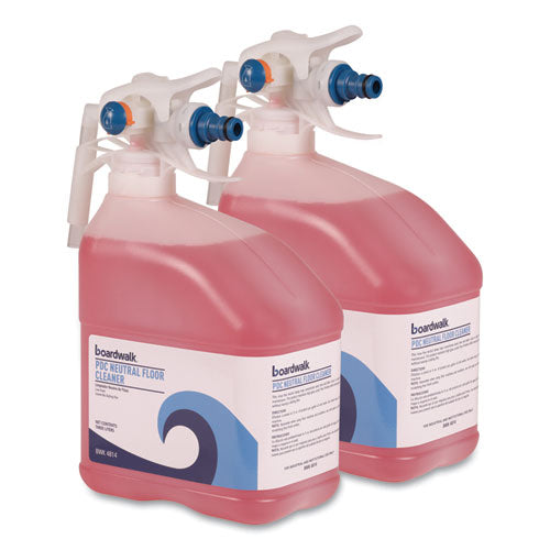 PDC Neutral Floor Cleaner, Tangy Fruit Scent, 3 Liter Bottle, 2/Carton-(BWK4814)