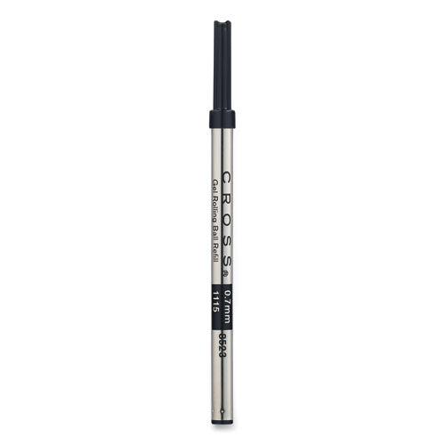 Refill for Cross Selectip Gel Roller Ball Pens, Medium Conical Tip, Black Ink-(CRO8523)