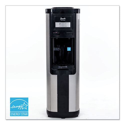 Hot and Cold Water Dispenser, 3-5 gal, 13 dia x 38.75 h, Stainless Steel-(AVAWDC760I3S)