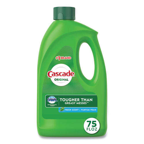 Dishwasher Gel with Dawn, Fresh, 75 oz Bottle, 6/Carton-(PGC40152)