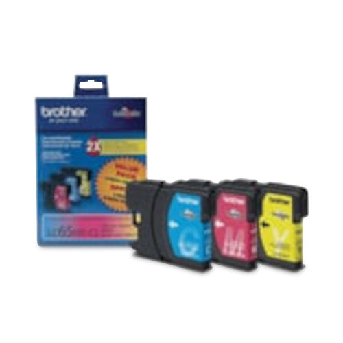 LC653PKS Innobella High-Yield Ink, 750 Page-Yield, Cyan/Magenta/Yellow-(BRTLC653PKS)