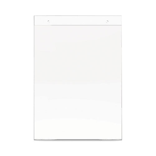 Classic Image Wall Sign Holder, 8.5 x 11, Clear Frame, 12/Pack-(DEF68201VP)