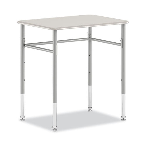 SmartLink Student Desk, Rectangle, 20" x 26" x 23" to 33", White, 2/Carton-(HONRECT2026EG1T)