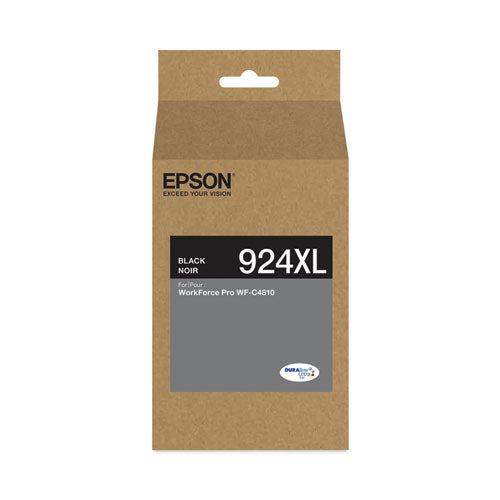 T924XL120 (924XL) DURABrite Ultra 924XL High-Yield Ink, Black-(EPST924XL120)