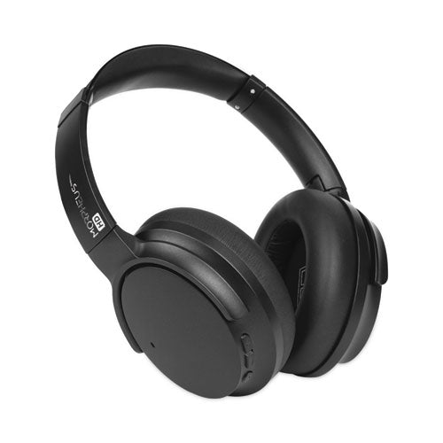 KRAVE HD Wireless Over Ear Headphones Bluetooth Headset with Microphone, 4 ft Cord, Black-(MHSHP7850HD)