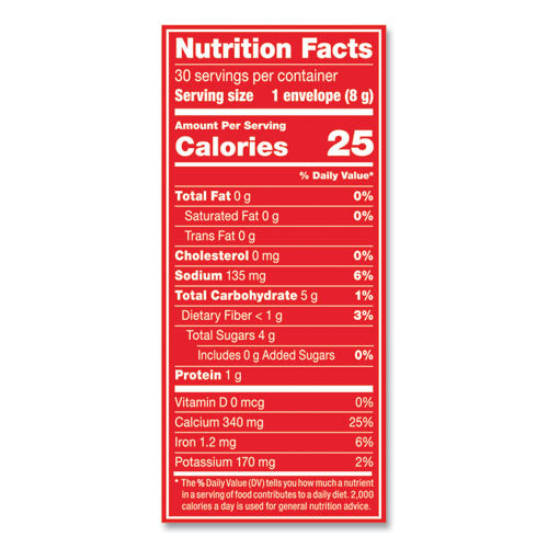 Hot Cocoa Mix, Rich Chocolate, 0.28 oz Packet, 30 Packets/Box, 6 Boxes/Carton-(NES61411CT)