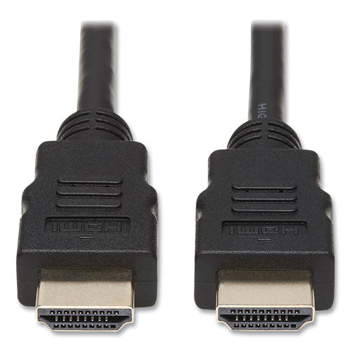 High Speed HDMI Cable, Ultra HD 4K x 2K, Digital Video with Audio (M/M), 10 ft, Black-(TRPP568010)