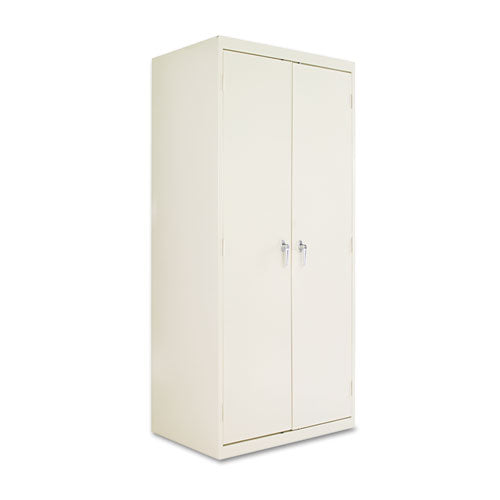 Assembled 78" High Heavy-Duty Welded Storage Cabinet, Four Adjustable Shelves, 36w x 24d, Putty-(ALECM7824PY)