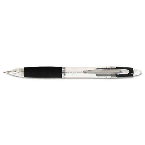 Z-Grip Max Mechanical Pencil, 0.7 mm, Black Lead, Black Barrel, Dozen-(ZEB52610)