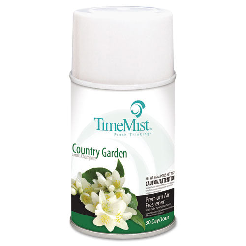 Premium Metered Air Freshener Refill, Country Garden, 6.6 oz Aerosol Spray-(TMS1042786EA)