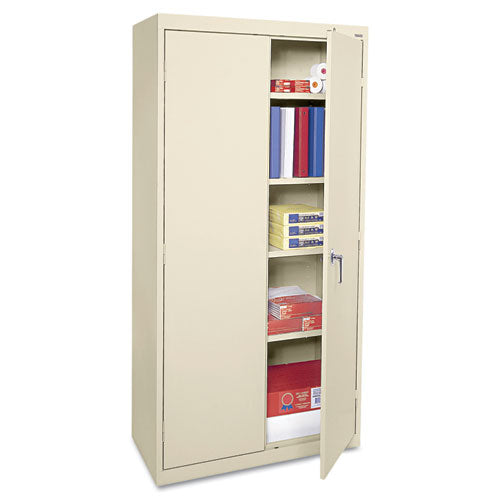 Economy Assembled Storage Cabinet, 36w x 18d x 72h, Putty-(ALECME7218PY)