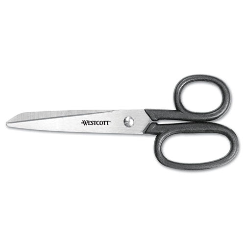 Kleencut Stainless Steel Shears, 6" Long, 2.75" Cut Length, Black Straight Handle-(ACM19016)