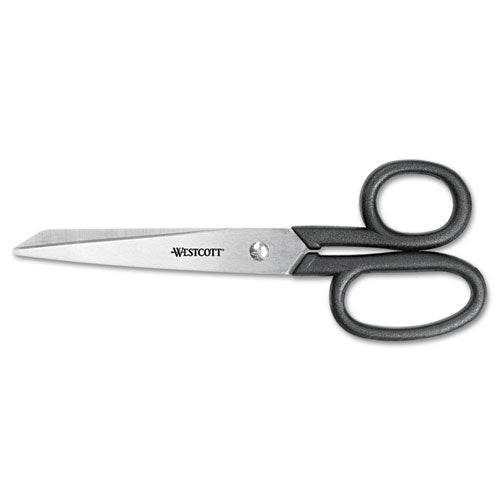 Kleencut Stainless Steel Shears, 7" Long, 3.31" Cut Length, Black Straight Handle-(ACM19017)