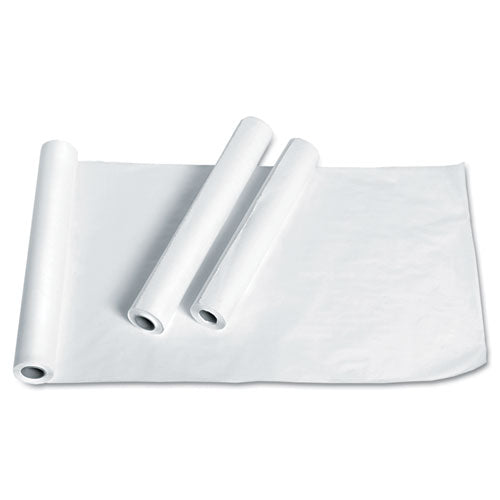 Exam Table Paper, Deluxe Smooth, 21" x 225 ft, White, 12 Rolls/Carton-(MIINON24326)