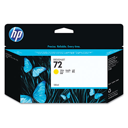 HP 72, (C9373A) Yellow Original Ink Cartridge-(HEWC9373A)