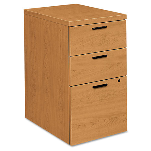 10500 Series Mobile Pedestal File, Left or Right, 3-Drawers: Box/Box/File, Legal/Letter, Harvest, 15.75" x 22.75" x 28"-(HON105102CC)