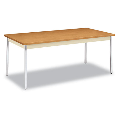 Utility Table, Rectangular, 72w x 36d x 29h, Harvest/Putty-(HONUTM3672CLCHR)