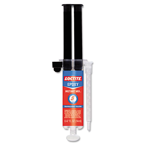 Instant Mix Epoxy, 0.47 oz, Dries Clear-(LOC1365868)