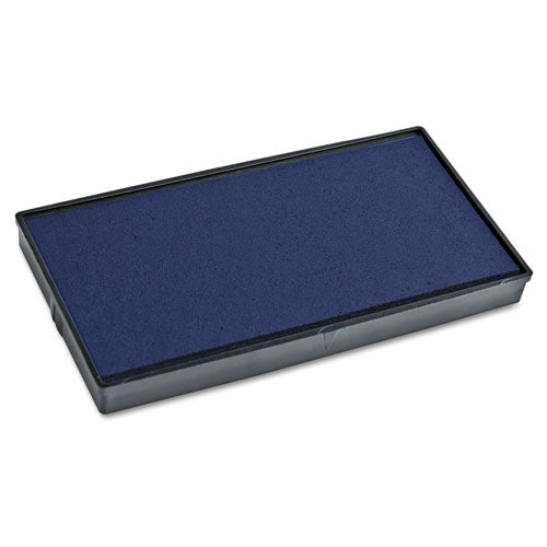 Replacement Ink Pad for 2000PLUS 1SI50P, 2.81" x 0.25", Blue-(COS065477)