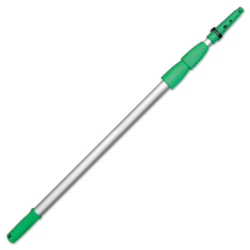 Opti-Loc Extension Pole, 18 ft, Three Sections, Green/Silver-(UNGED550)